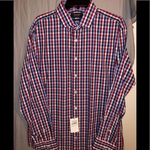 NWT Nordstrom Mens Shop 16-1/2 34-35 trim fit